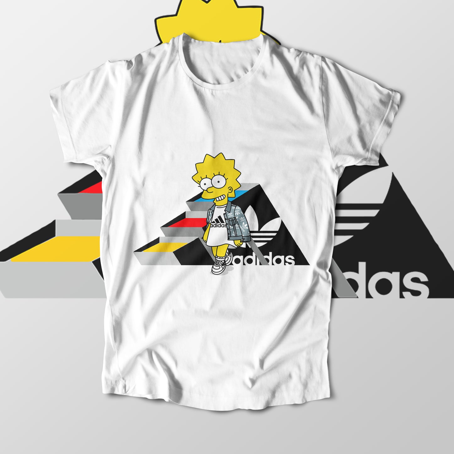 Simpson white Tee