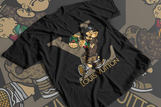 Cartoon LV Custom Tee