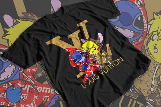 Cartoon LV Custom Tee